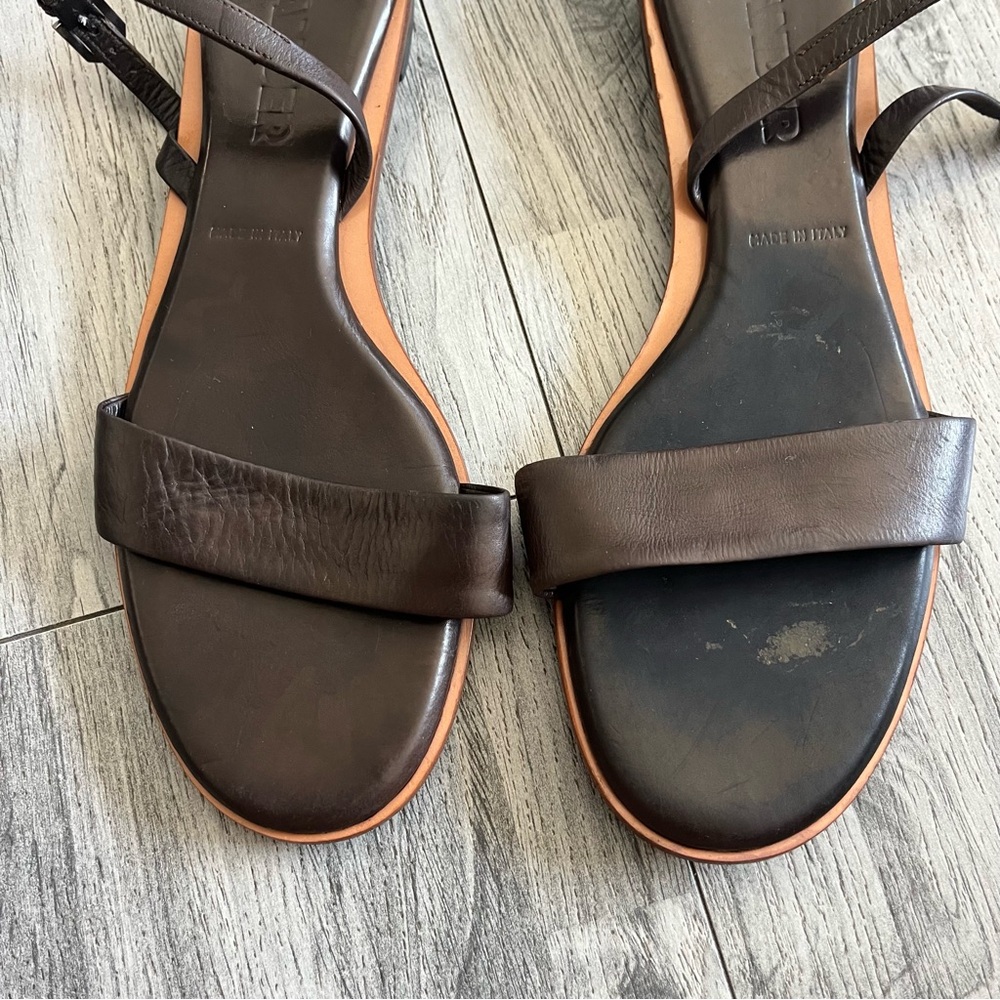 Jil Sander Leather Sandals - Picture 5 of 7